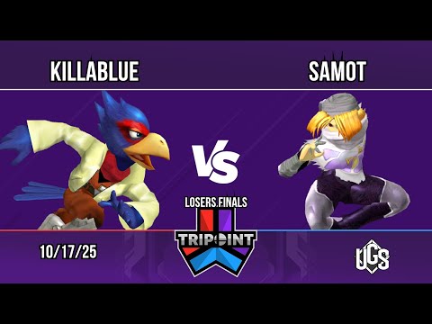Tripoint Smash 300 - Losers Finals - Killablue(Falco) Vs. Samot(Sheik)