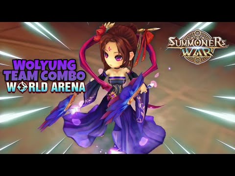 Wolyung Team Combo in World Arena Ep. 2 - Summoners War