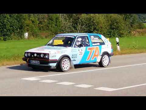 19.09.2021 Slalom Labertal VW Golf II 16V Gruppe F10 Tuchek