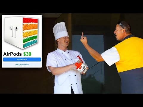 Selling items on Facebook Marketplace BUT it's Cake