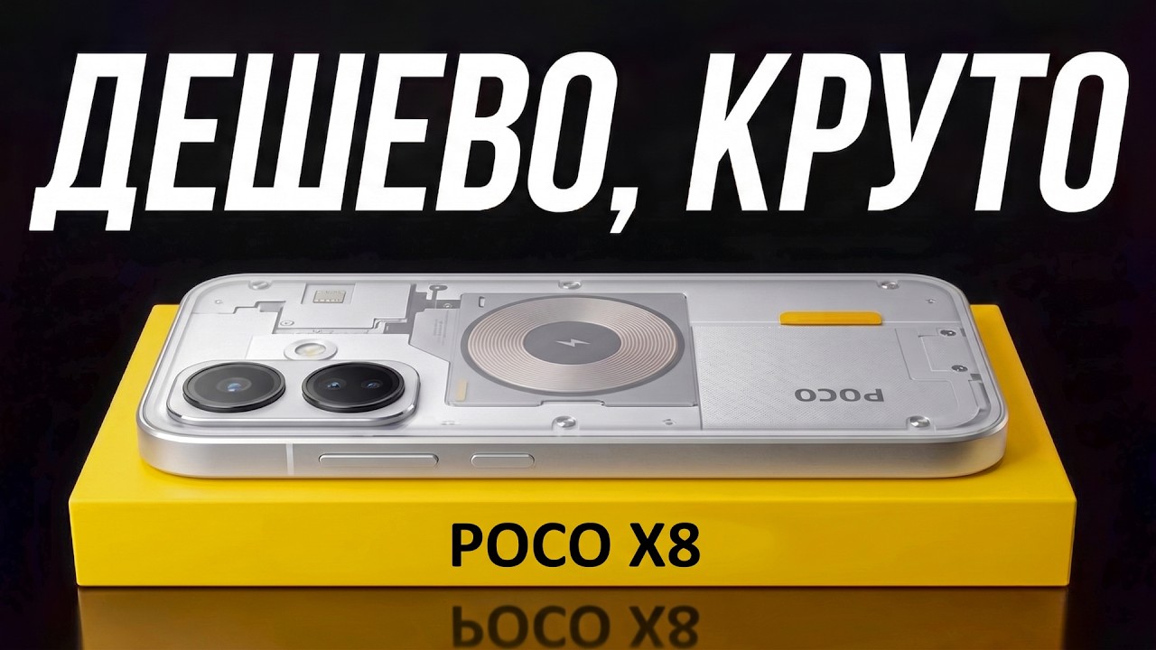 Нашел ЛУЧШИЙ БЮДЖЕТНЫЙ XIAOMI. POCO X8 ломает правила...