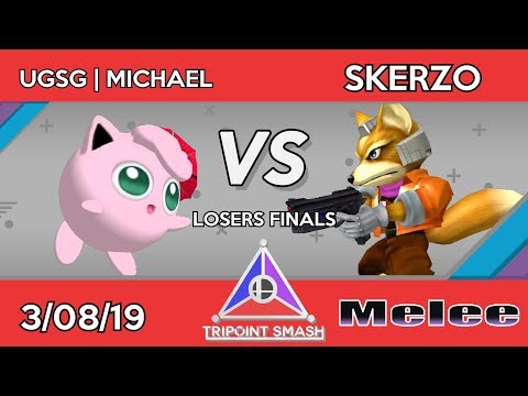 Tripoint Smash 51 - Losers Finals - UGSG | Michael (Jigglypuff) Vs. Skerzo (Fox)