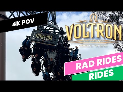 4K POV - Voltron @ Europa-Park - Front Row 2025