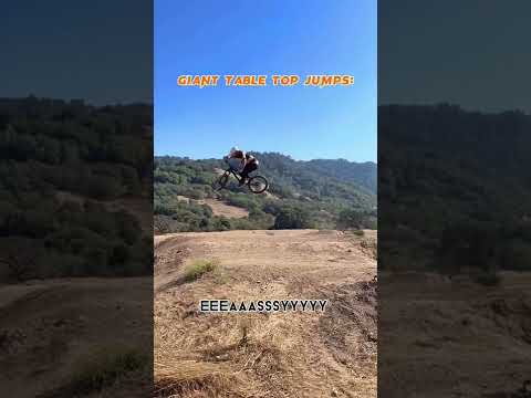 Giant Table Top Jumps vs Small Gap Jumps