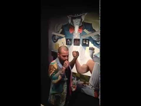 BK The Artist explains his painting "The Pandemic of Systemic Marionettes"