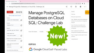Manage PostgreSQL Databases on Cloud SQL: Challenge Lab | #qwiklabs || #GSP355  [With Explanation🗣️]