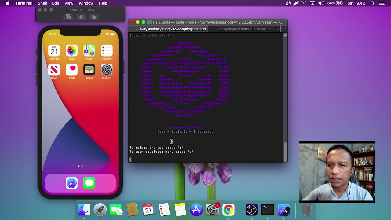 Pemrograman Mobile dengan React Native , Membuat Project
