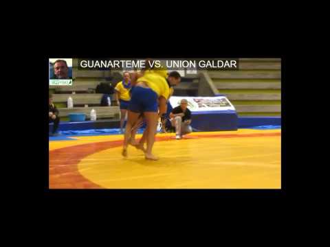 Vídeo resumen de la luchada "Guanarteme vs. Unión Gáldar" 14 j. Gran Canaria