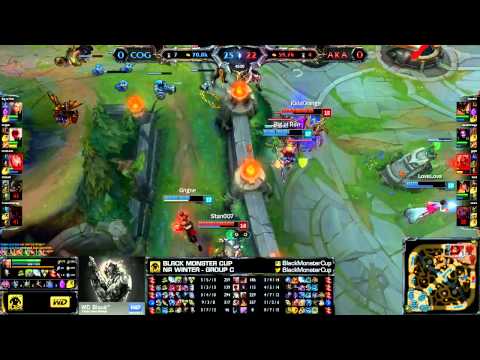 Big Ol Ron's Irelia turns the team fight (Black Monster Cup NA Winter Group C)