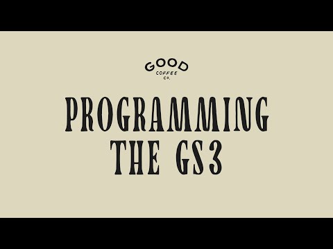 PROGRAMING THE GS3
