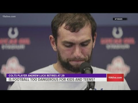 Emotional Colts QB Andrew Luck confirms retirement from NFL