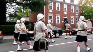 Mystic Highland Pipe Band -- Parade in Essex, CT