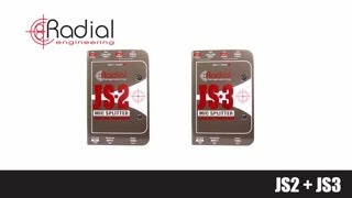 Video thumbnail for Radial Engineering- JS2 & JS3 Mic Splitters by NMK Electronics Trading LLC