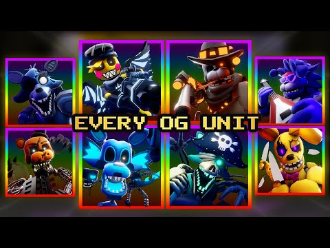 I Collected EVERY OG EVENT UNIT In Five Nights TD 2..