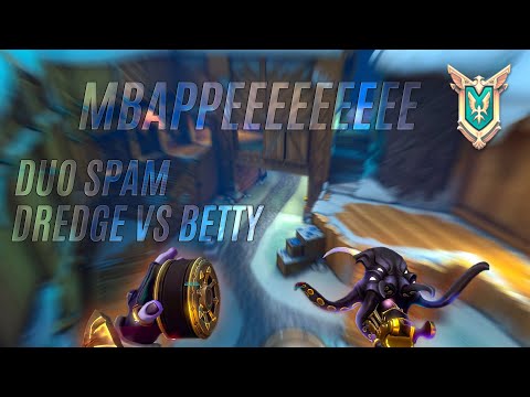 Mbappeeeeeeeee DUO SPAM DREDGE VS BETTY (Master) SCUTTLE - Paladins Competitive