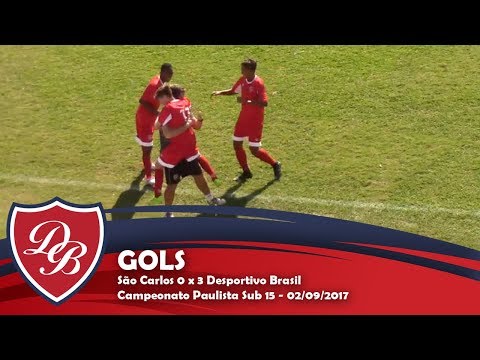 Sub 15 goleia São Carlos na 20ª rodada do Campeonato Paulista