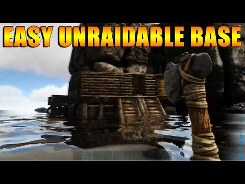 How To Build an Unraidable Raft Base on ARK - Quick and Easy W/ No Metal