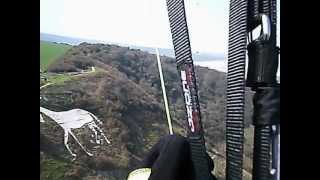 preview picture of video 'Paragliding - Flying High and Over'