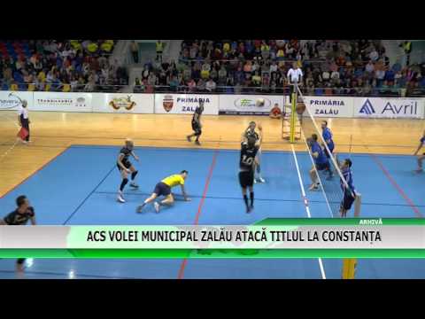 ACS VOLEI MUNICIPAL ZALAU ATACA TITLUL LA CONSTANTA
