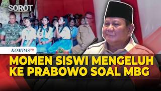 Download lagu Tiba-Tiba, Siswi Mengeluh ke Prabowo soal MBG: Belum Sampai di Sekolah Kami! mp3