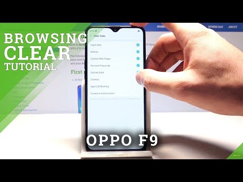 How to Delete Browser Data in OPPO F9 - Clear History & Cookies