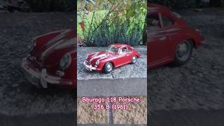 Kovový Model Bburago 1:18 - Porsche 356 B (1961)