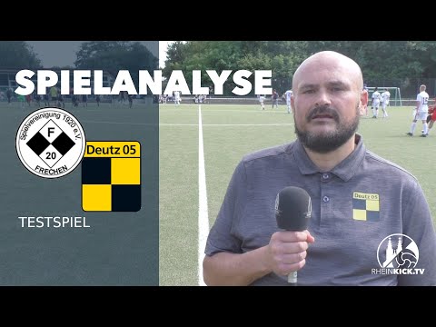 Spielanalyse | SPVG Frechen 1920 U23 - SV Deutz 05 U19 (Testspiel)