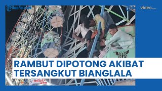 Rambut Gadis Tersangkut di Wahana Bianglala, Dipotong dengan Pisau hingga Jadi Tontonan Pengunjung