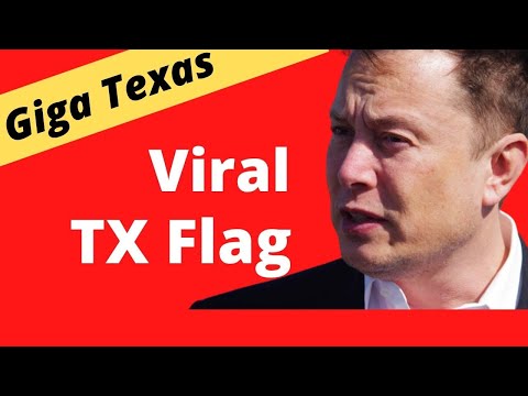 VIRAL! Tesla Giga Texas Makes Texas State Flag out of Model Y