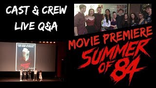Summer of 84 Vancouver Movie Premiere + Cast & Crew Q&A | VLOG | Emma Ciprian video