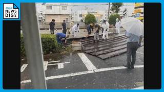 突風の被害相次ぎ…気象台が現地へ ｢どういう物がどういう風に飛んだのか…｣ 突風の種類や風の強さなどを調査 名古屋･中川区