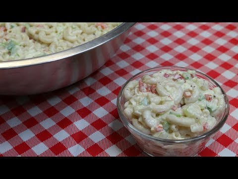 Amish Style Macaroni Salad 2018 ~ Macaroni Salad Recipe ~ Tasty Easter Idea ~ Noreen's Kitchen
