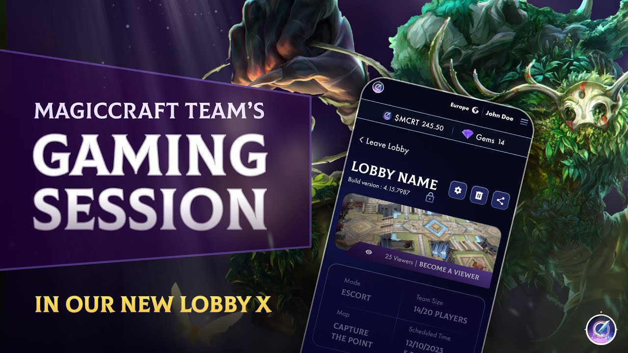 MagicCraft - Play-to-Earn Blockchain Game | Create Games & Earn $MCRT