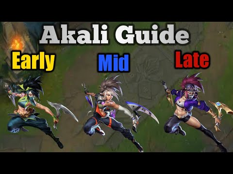 Akali Guide How To Carry and How To Close Out Games- Teamfight as Akali  | Care4Dash