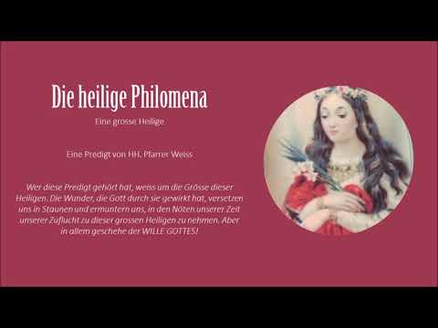 Vortrag Heilige Philomena