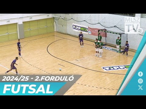 Aramis SE – Újpest FC  | 1-3 | Férfi Futsal NB I | 2. forduló | MLSZTV
