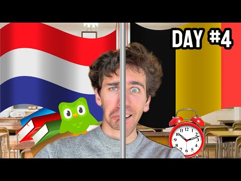 I tried to LEARN DUTCH in only 5 DAYS using Duolingo