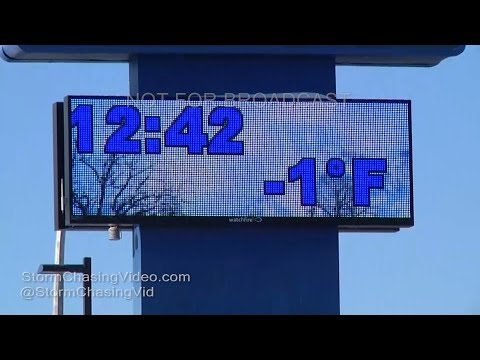 Saint Cloud, MN Sub Zero & Wind Chill - 12/14/2016
