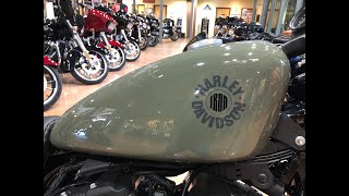 NEW 2021 Harley-Davidson Iron 883 Sportster REVEAL - Specs - Review  - Exhaust - Deadwood Green