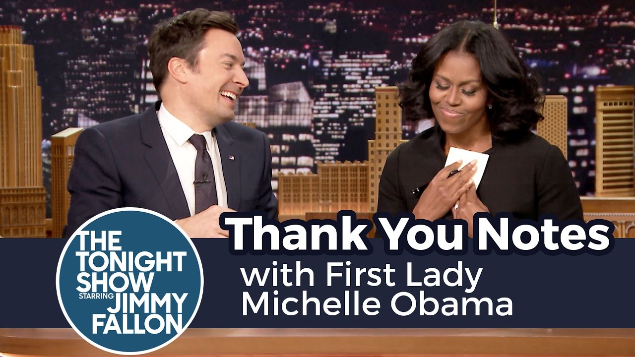 Thank You Notes with First Lady Michelle Obama thumnail