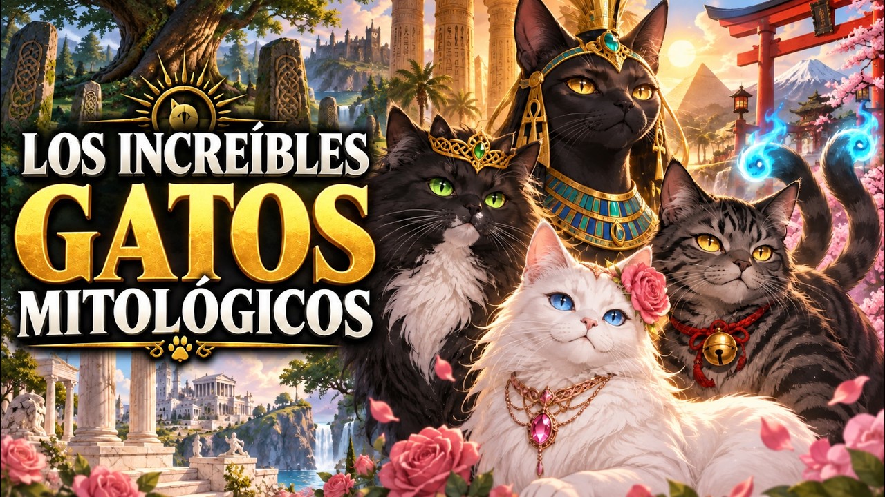Conoce Estos 4 Increíbles Gatos Mitológicos