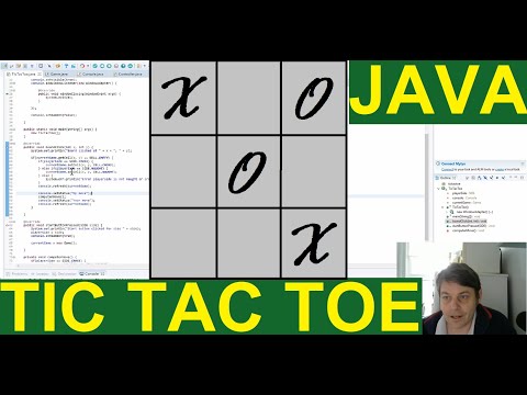 How to build a Tic Tac Toe game in Java