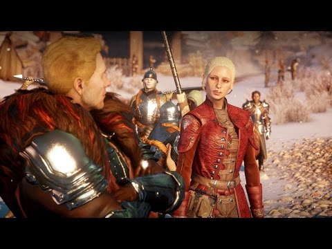 Dragon Age Inquisition PS4 Playthrough pt11 - Tell Me About Yourself: Cassanda/Cullen
