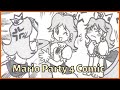 Princess Daisy Gets Stuck In A Pipe Mario Party 4 Manga