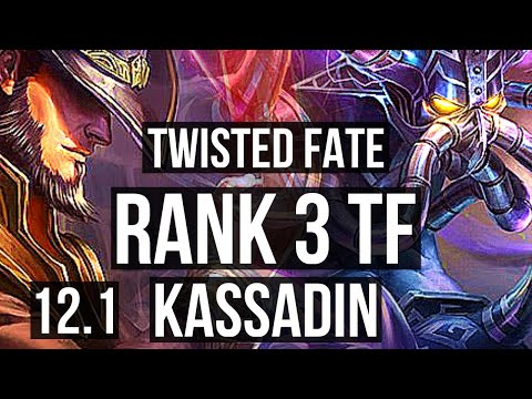TF vs KASSADIN (MID) | Rank 3 TF, 7/2/22, Rank 8 | EUW Challenger | 12.1