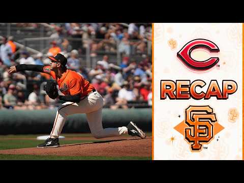 San Francisco Giants vs Reds | Spring Training Game Recap