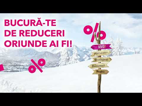 Bucură-te de reduceri oriunde ai fi!