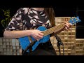Ortega RUEL-MBL Element Serie Ukulele da Concerto Blu Metallizzato thumbnail 10