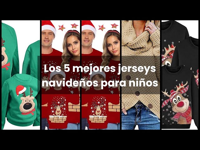 Vídeo relacionado con Jersey Navidad Jersey Navideño Hombre Navideño Reno Familia De Navidad Hombre Camisetas Navideñas Familia Gracioso Mujer Talla Grande Suéter Sudaderas Navideñas Familiares Gracioso Niño Jerseys