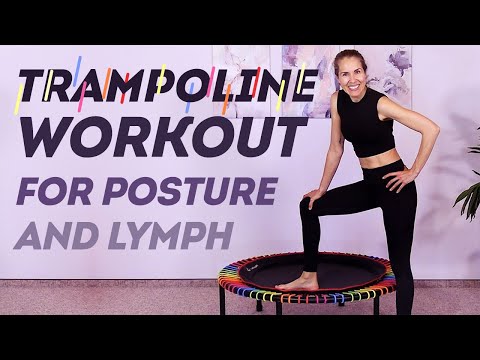 15 Min. Trampoline Workout for Posture, Lymph, and Pelvic Health